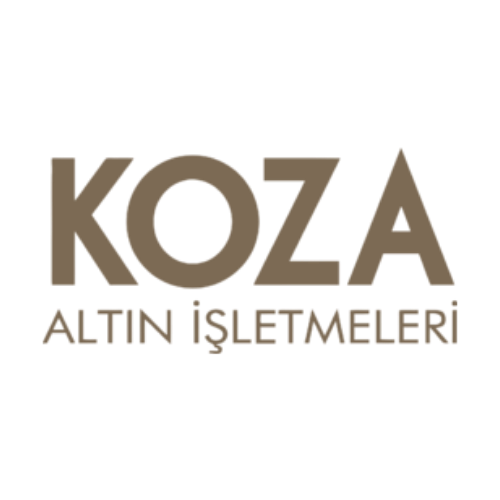 Koza Altın İşletmeleri logosu, altın renginde