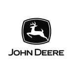 John Deere logosu, sıçrayan geyik figürü